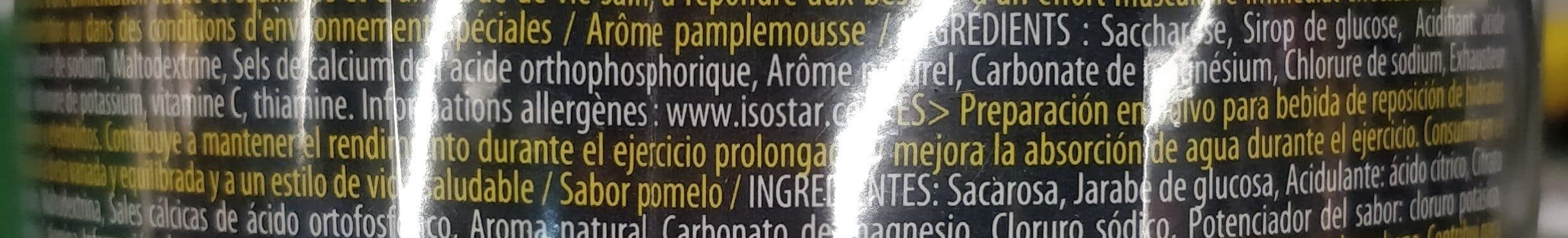Isostar Sport drink fresh flavour packshot