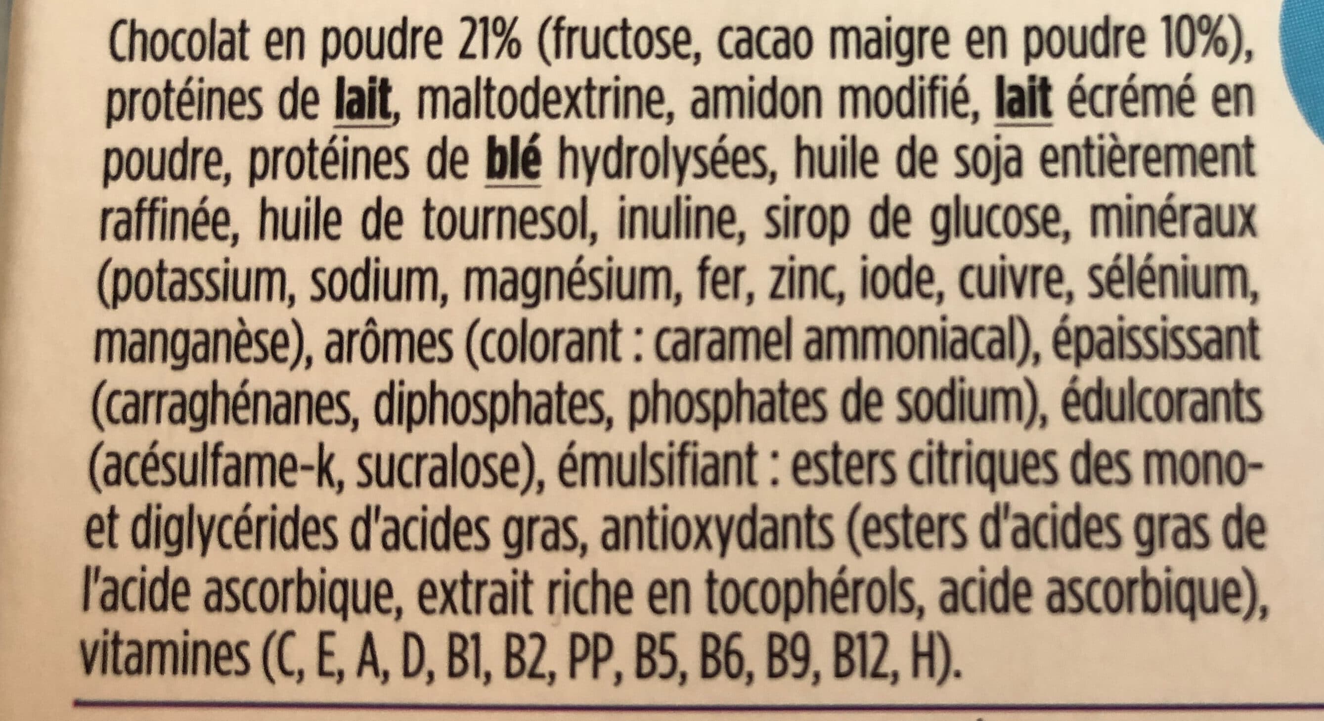 Milical Crème Au chocolat packshot