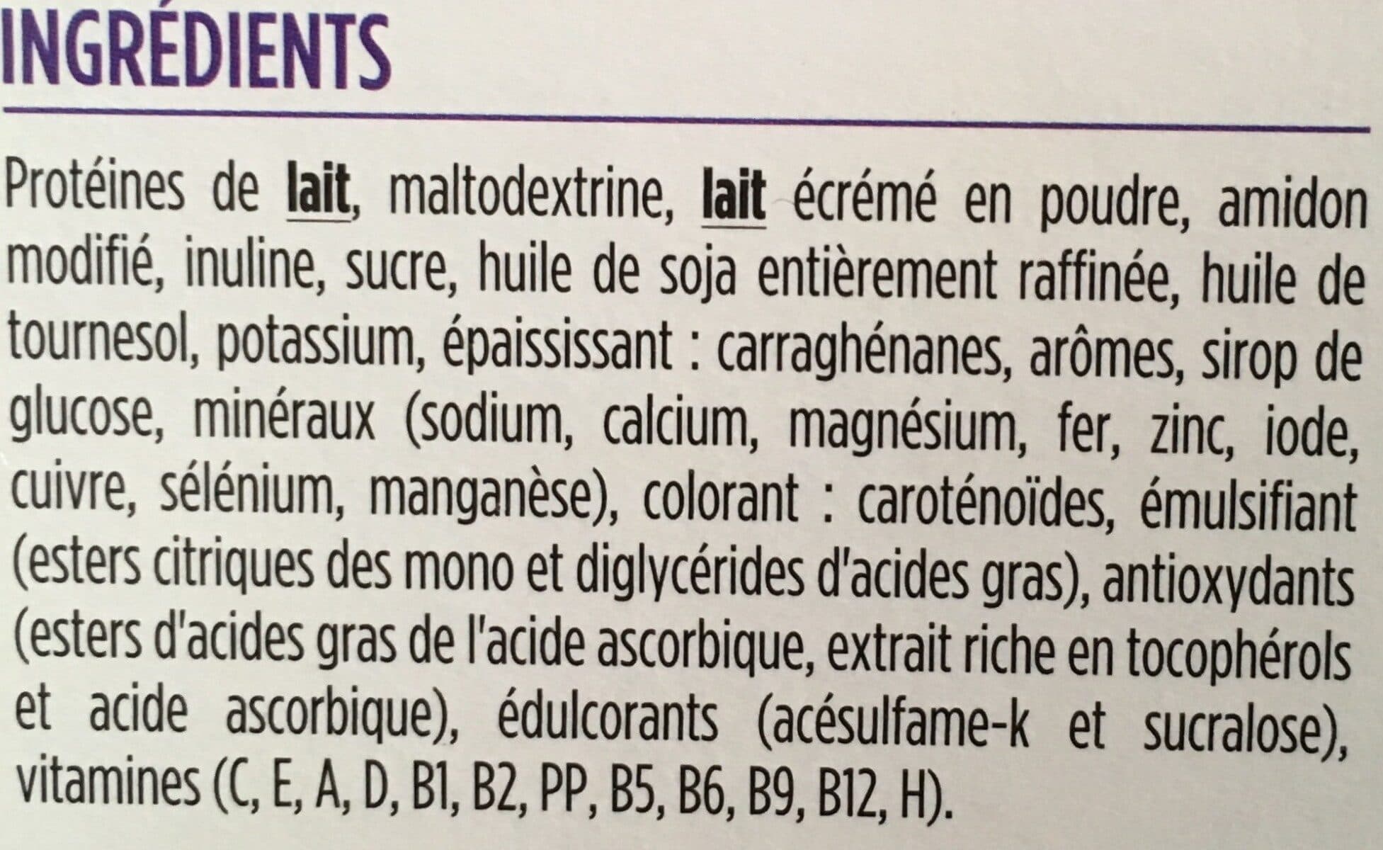 Milical Milical LCD - Crème saveur Vanille packshot
