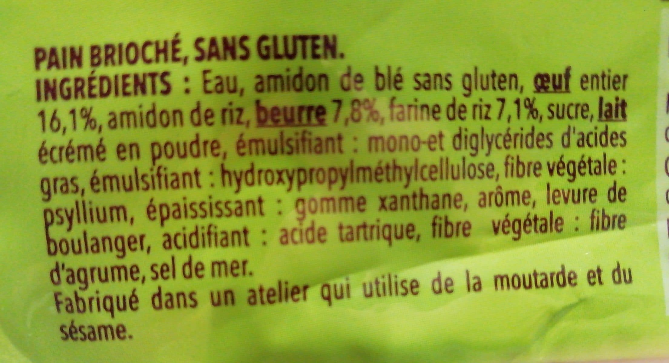 Gerblé Pain de mie nature sans gluten packshot