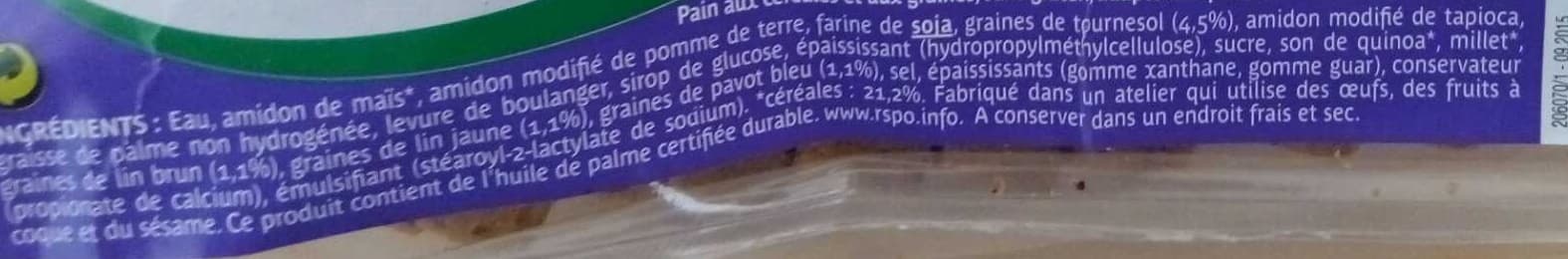 Gerblé Pain de mie cereales sans gluten packshot