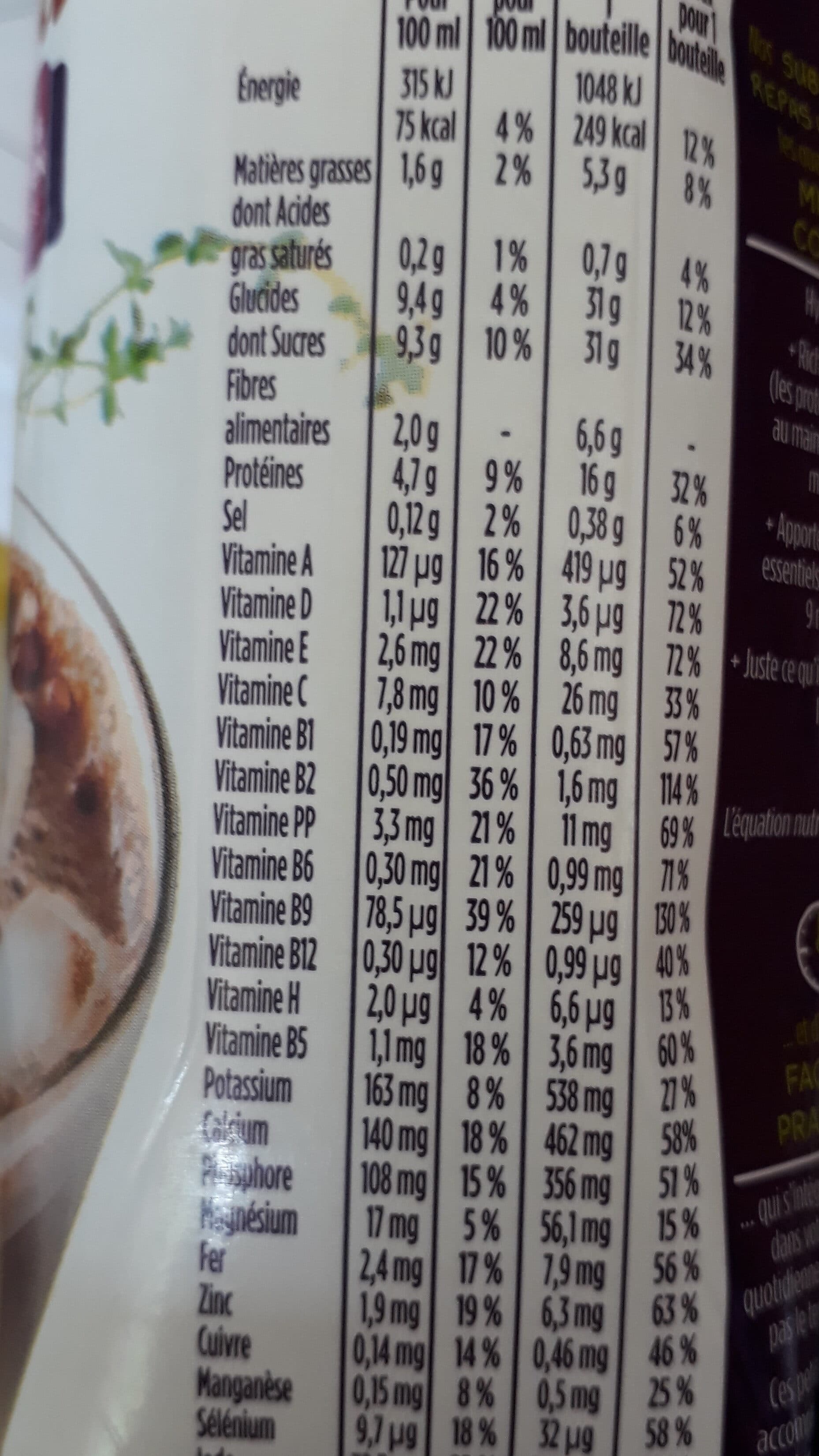 Gerlinéa Repas complet saveur café frappé packshot