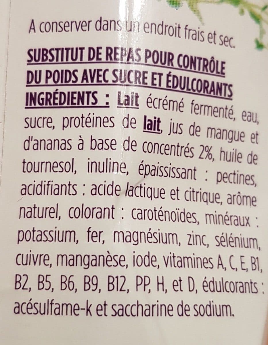 Gerlinéa Repas complet saveur fruits exotiques packshot