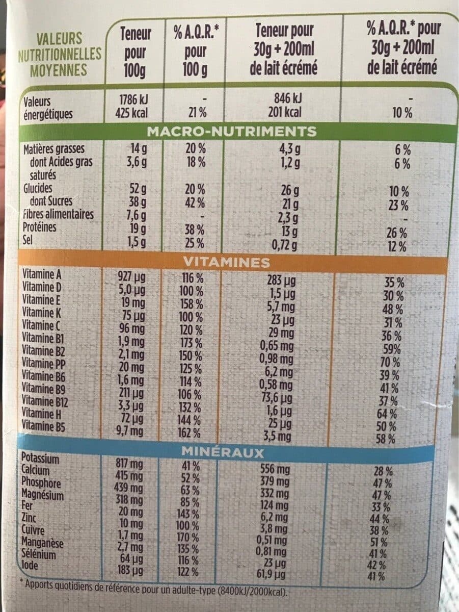 Gerlinéa Milk Shake saveur Chocolat packshot