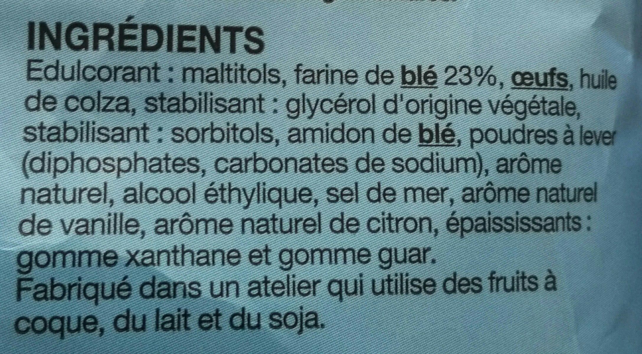 Gerblé Moelleux saveur citron packshot