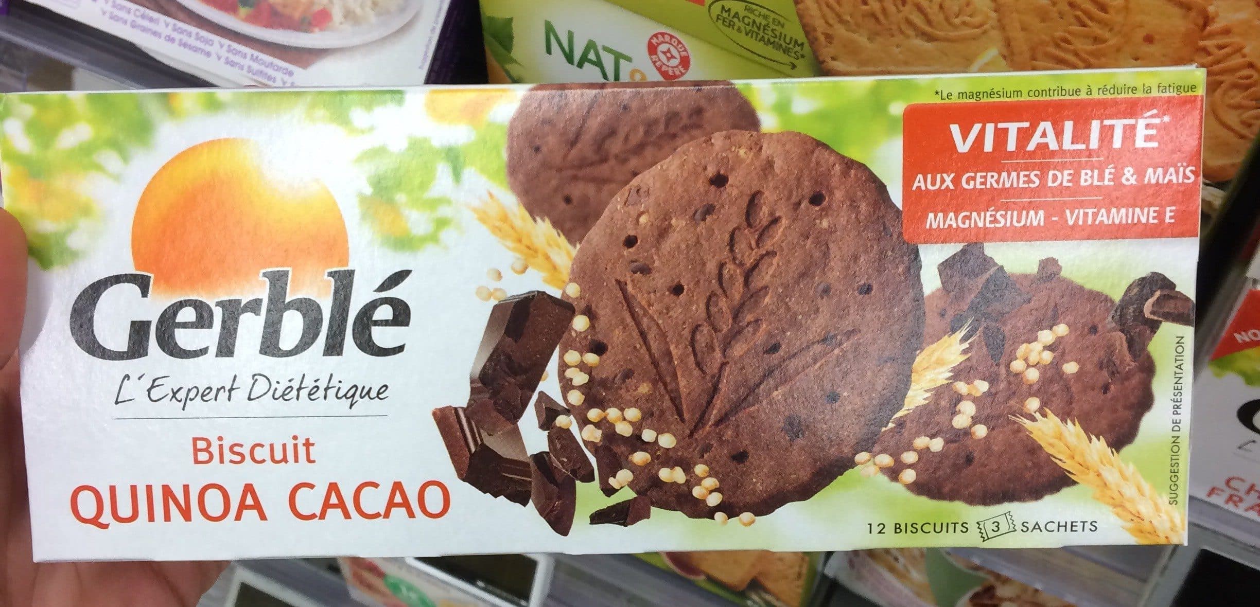 Gerblé Gerblé quinoa cacao packshot