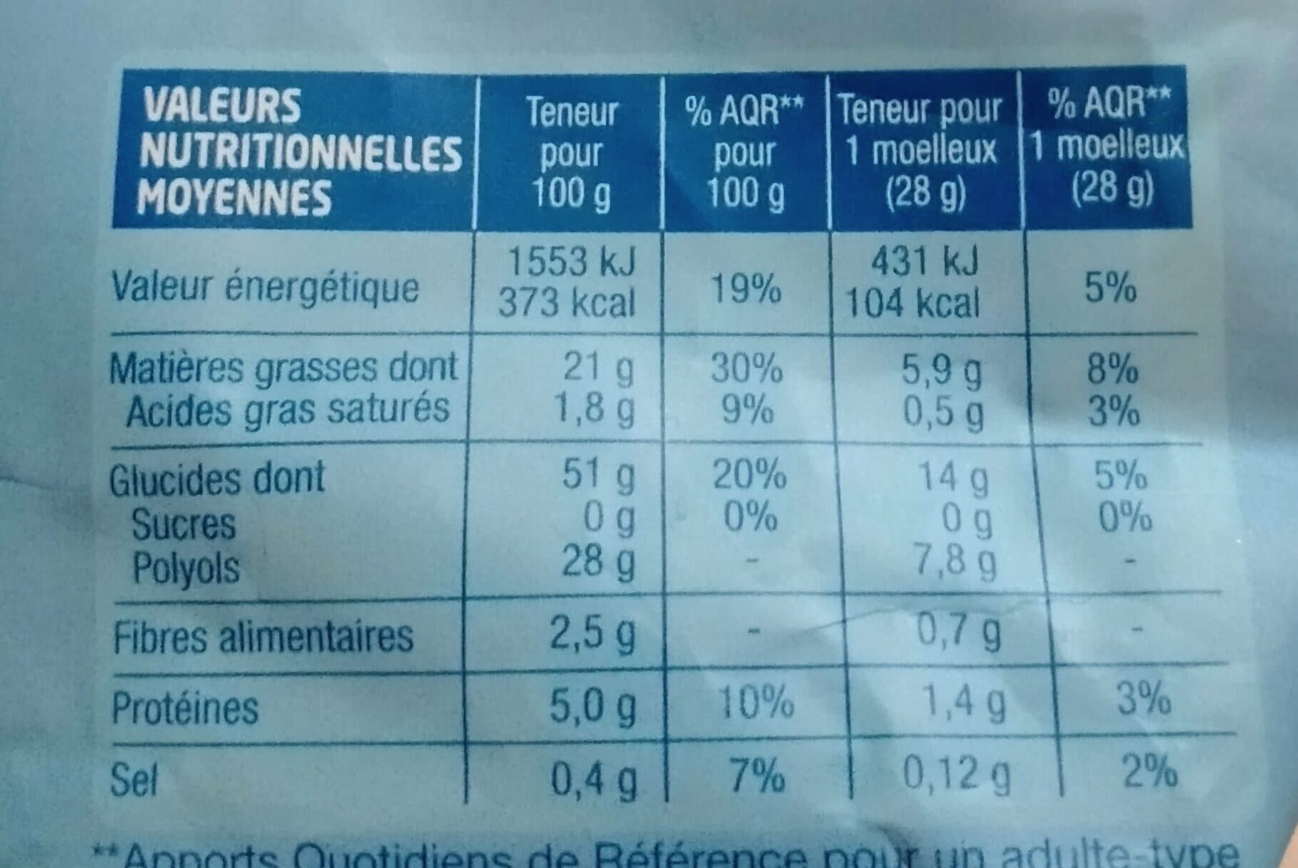 Gerblé Moelleux saveur citron packshot