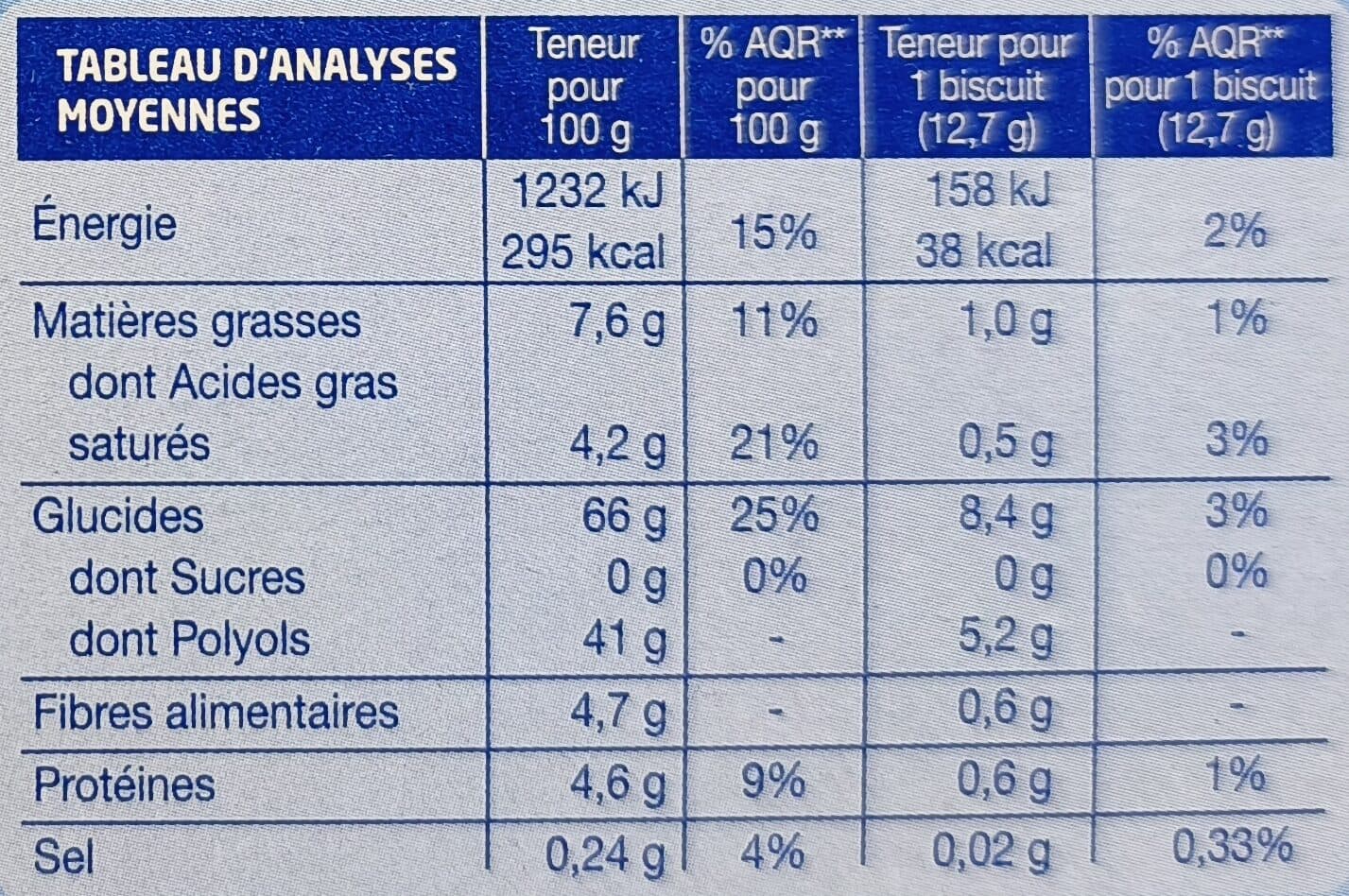 Gerblé Génoise chocolat orange sans sucres packshot