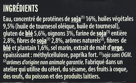 Céréal Grill Vegetal packshot