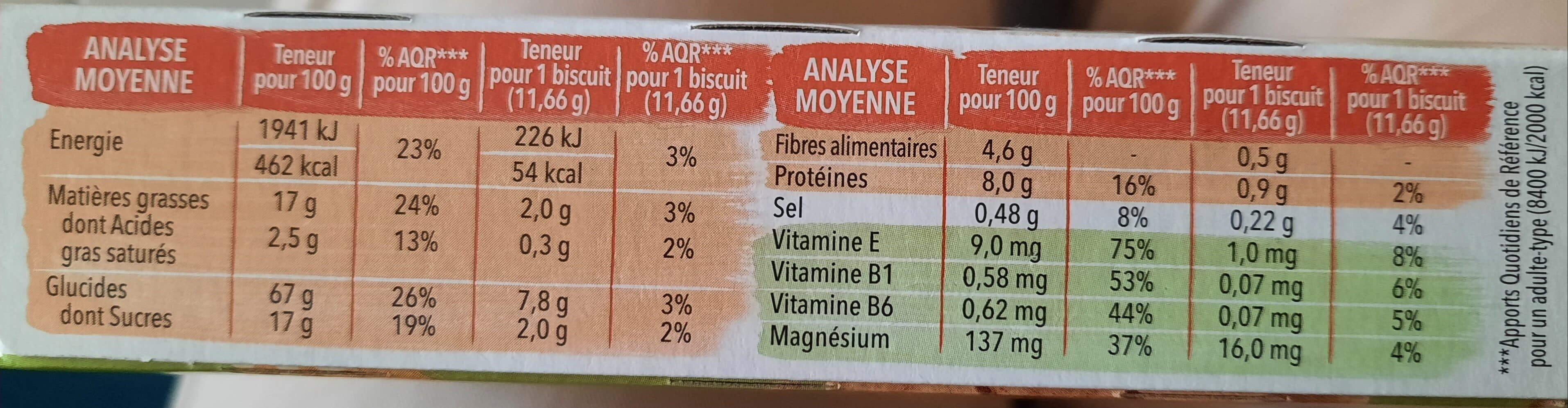 Gerblé Sablé au chocolat et à la framboise packshot