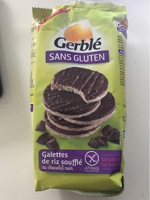 Gerblé Sans Gluten Galettes de riz soufflé au chocolat no packshot