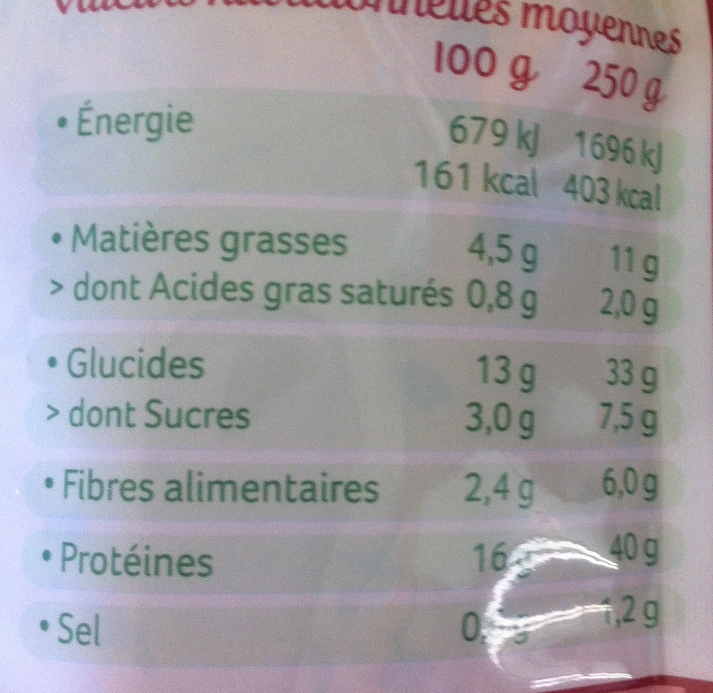 Céréal Bio Haché végétal (Soja oignons et persil) packshot