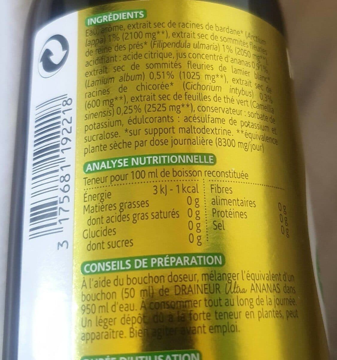 Milical Drainage minceur packshot