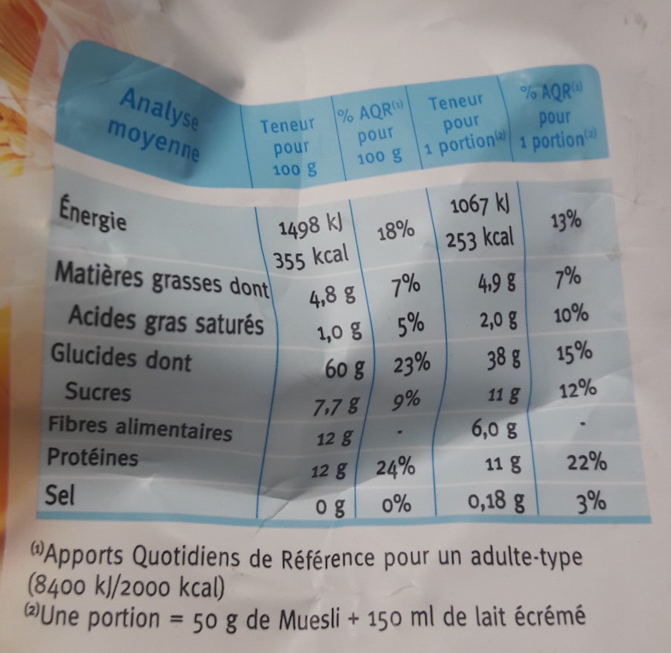 Gerblé Muesli aux fruits packshot