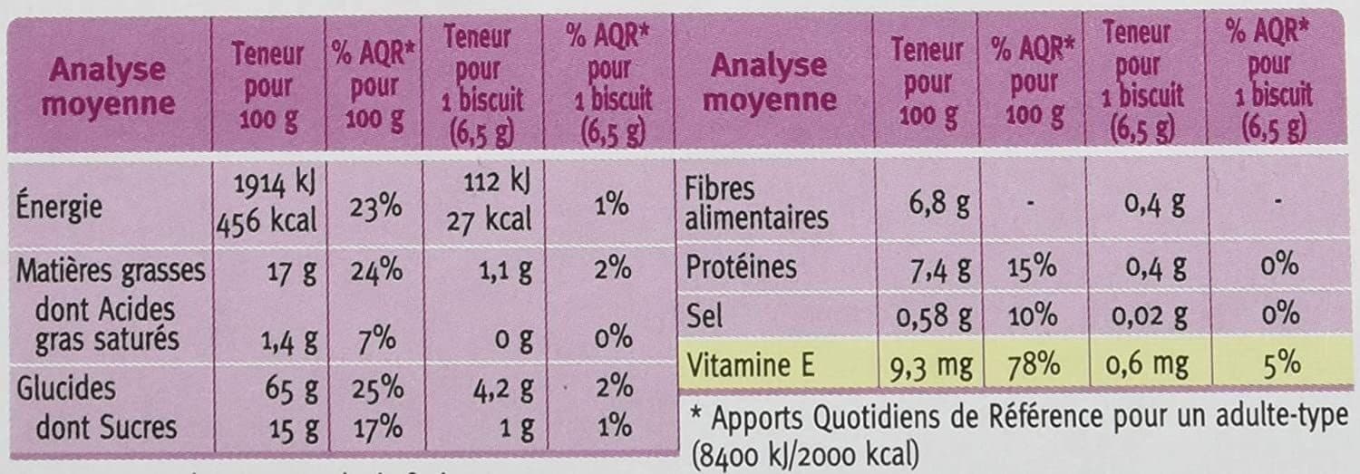 Gerblé Sablés Thé vert Mandarine au germe de riz packshot