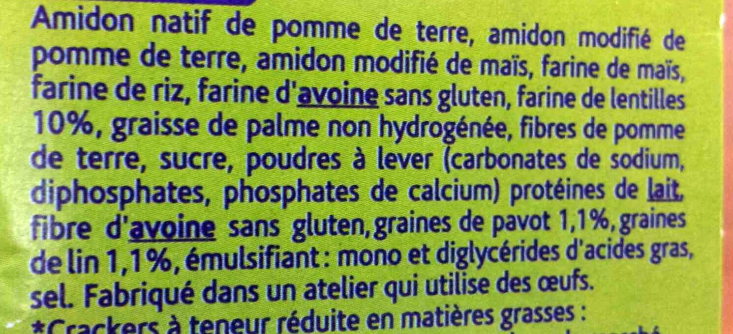 Gerblé Crackers aux Graines packshot