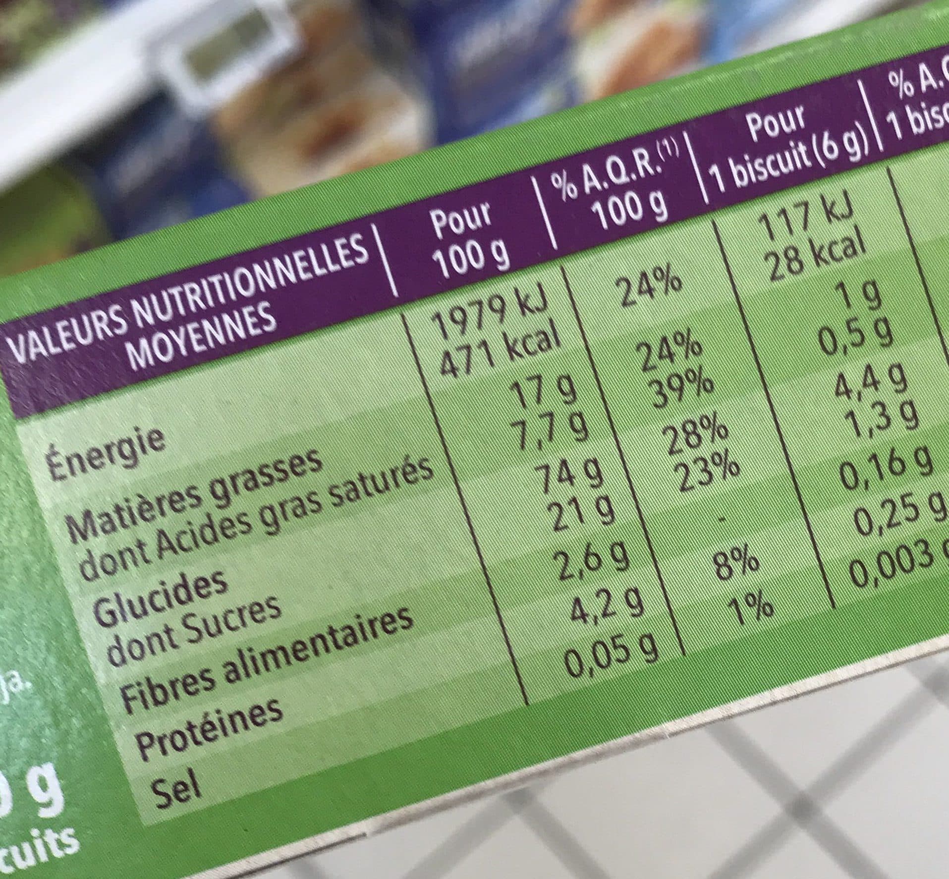 Gerblé Petit sablé orange saveur citron packshot