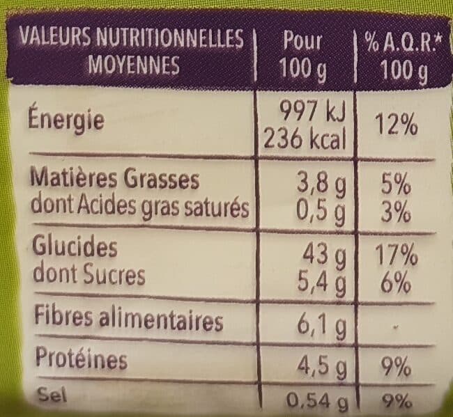 Gerblé Le Grand Nature sans gluten packshot
