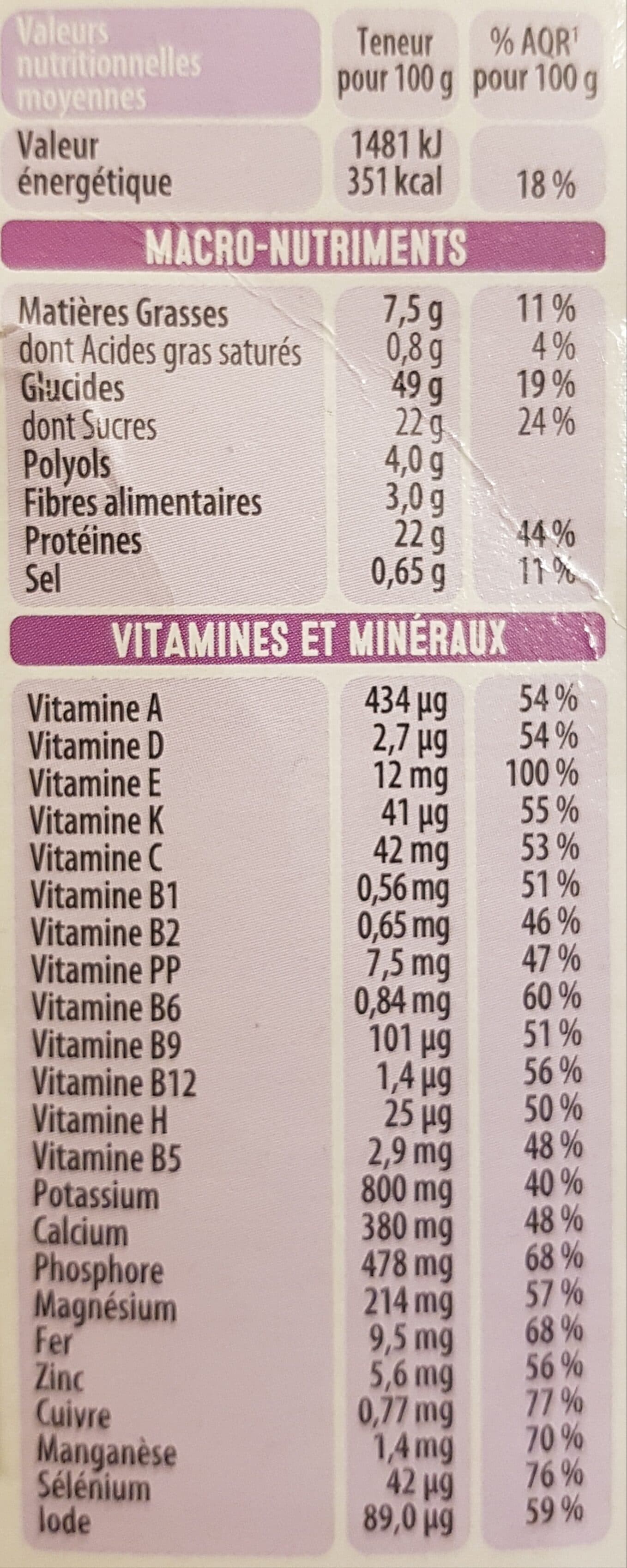 Gerlinéa Saveur chocolat noisette packshot