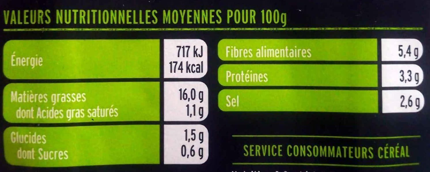 Céréal Bio Tranches Végétal Poivre Vert packshot