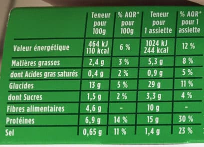 Gerlinéa Wok de Nouilles et Petits Légumes Cuisinés packshot