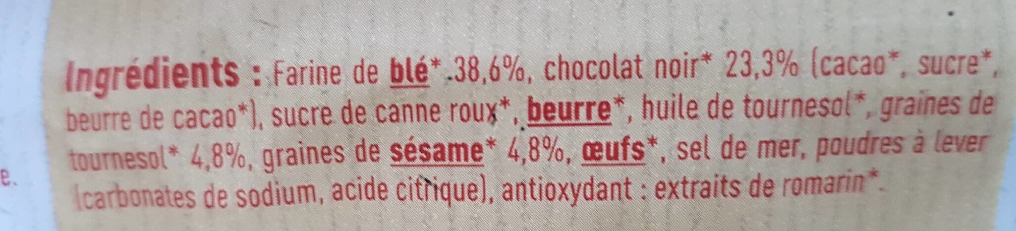 Céréal Bio Croc' Graines Sésame & Tournesol Chocolat packshot