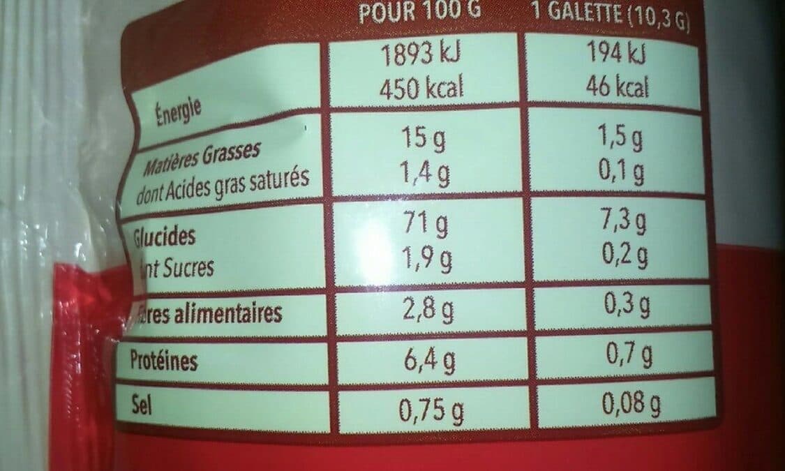 Gerblé Galettes Mais Tomates Basilic packshot