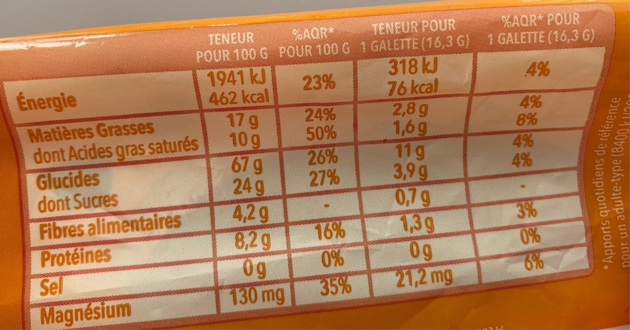 Gerblé Galette riz choco orange packshot
