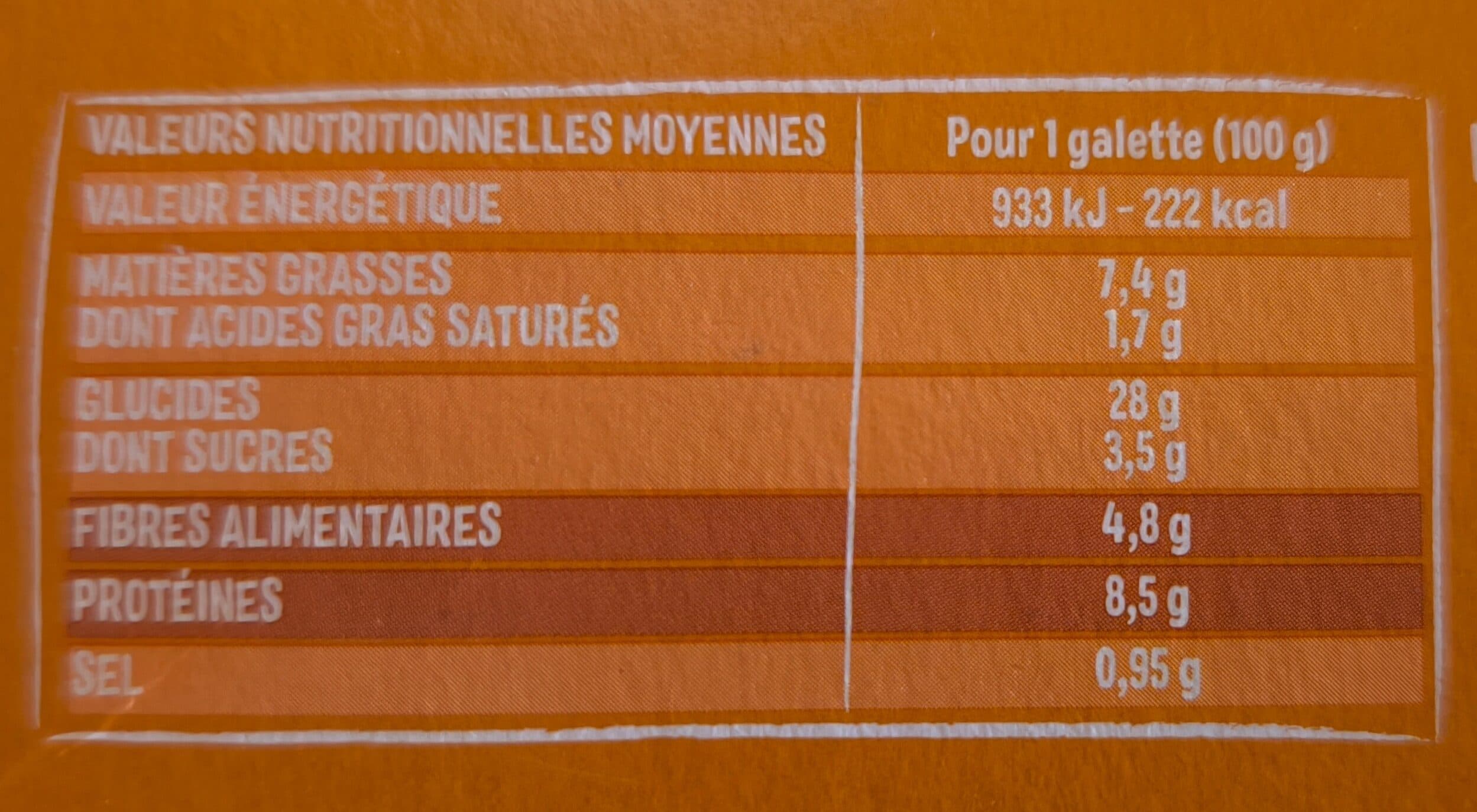Céréal Bio Galettes boulghour parmesan & tomates confites packshot