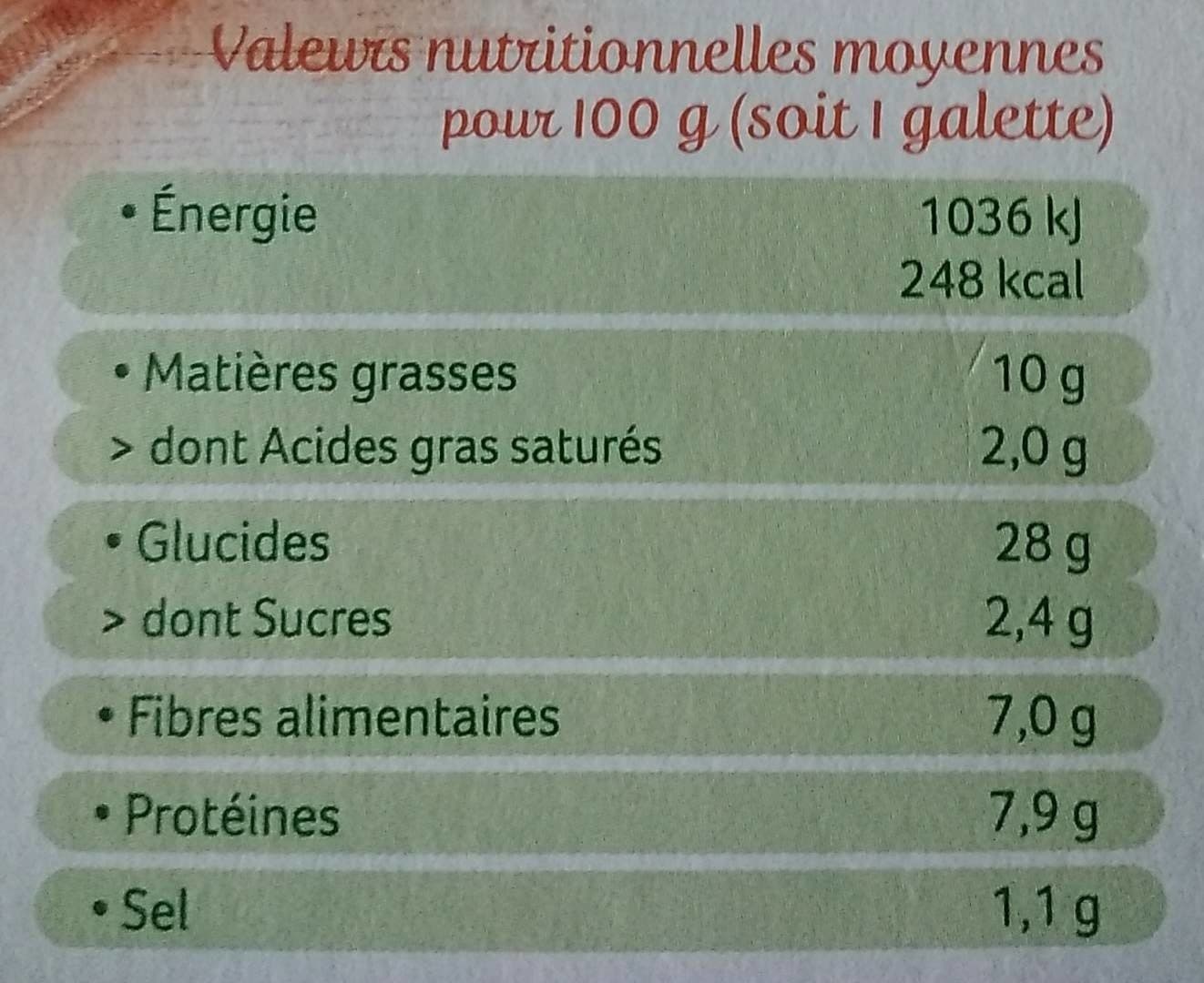 Céréal Bio Galettes Boulghour de blé Parmesan et Tomates confites packshot