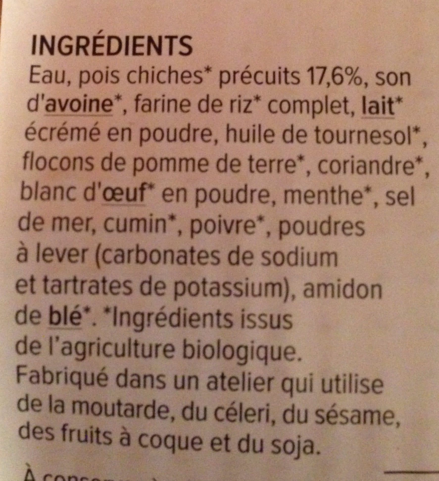 Céreal Bio Galette de légumineuses packshot