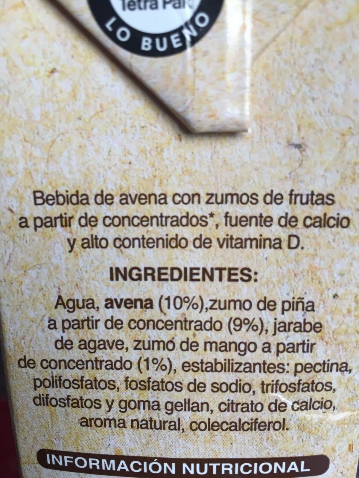 Gerblé Avoine - Mangue/Ananas packshot