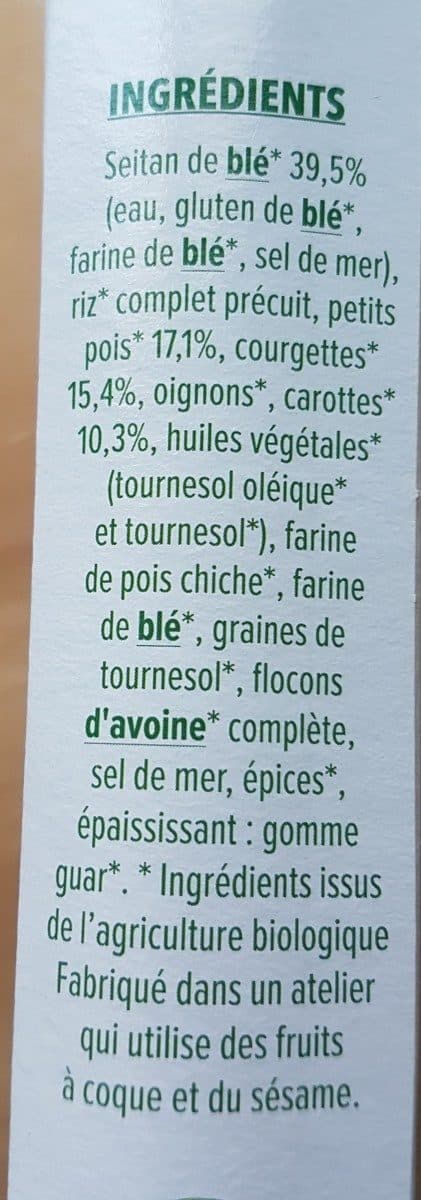 Céréal Bio Carré de blé à l indienne packshot