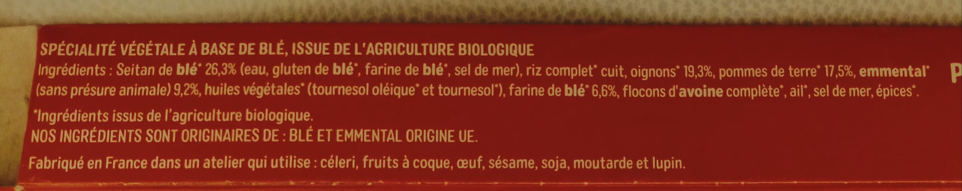 Céréal Bio Tendres carrés de blé - oignons, pomme de terre, emmental packshot