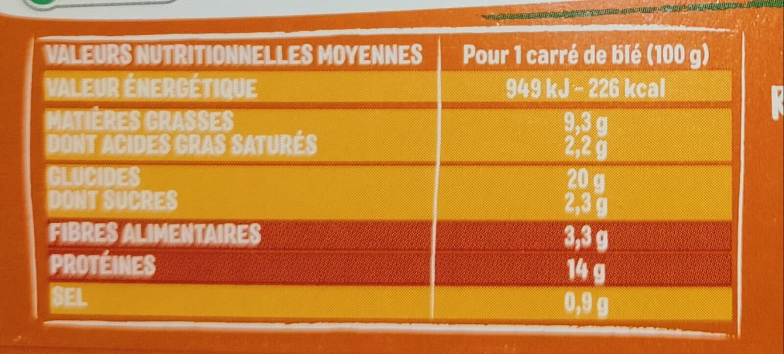 Céréal Bio Tendres carrés de blé - oignons, pomme de terre, emmental packshot