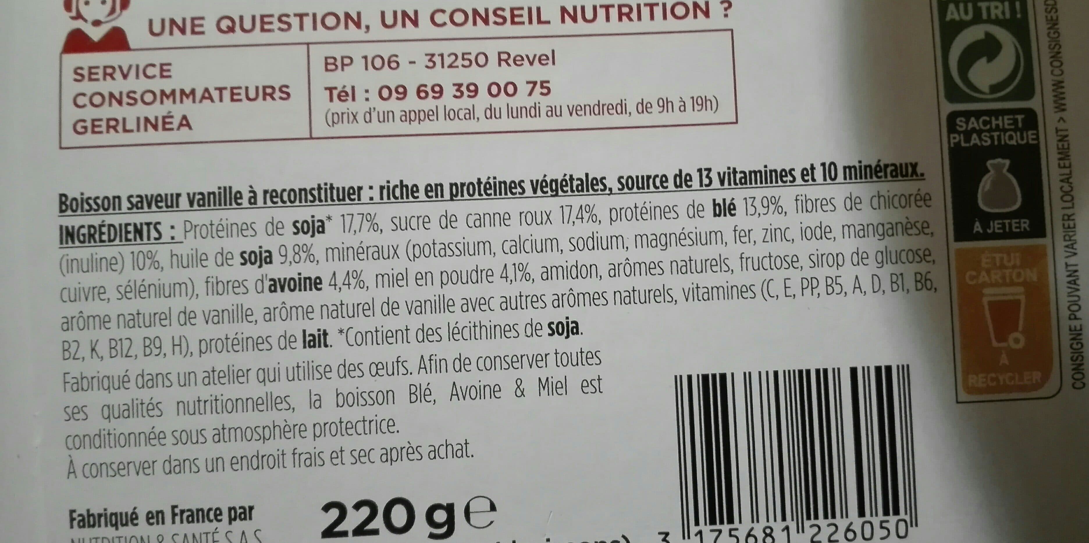 Gerlinéa Douceur de céréales packshot
