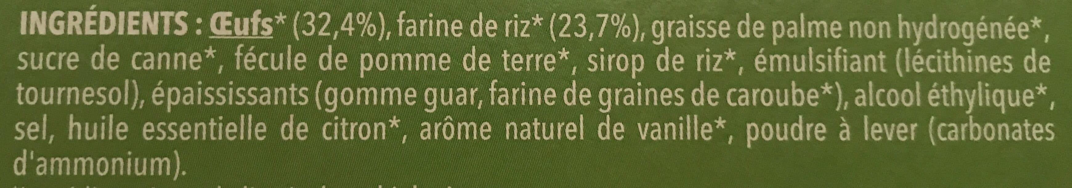 Gerblé Madeleine saveur citron packshot