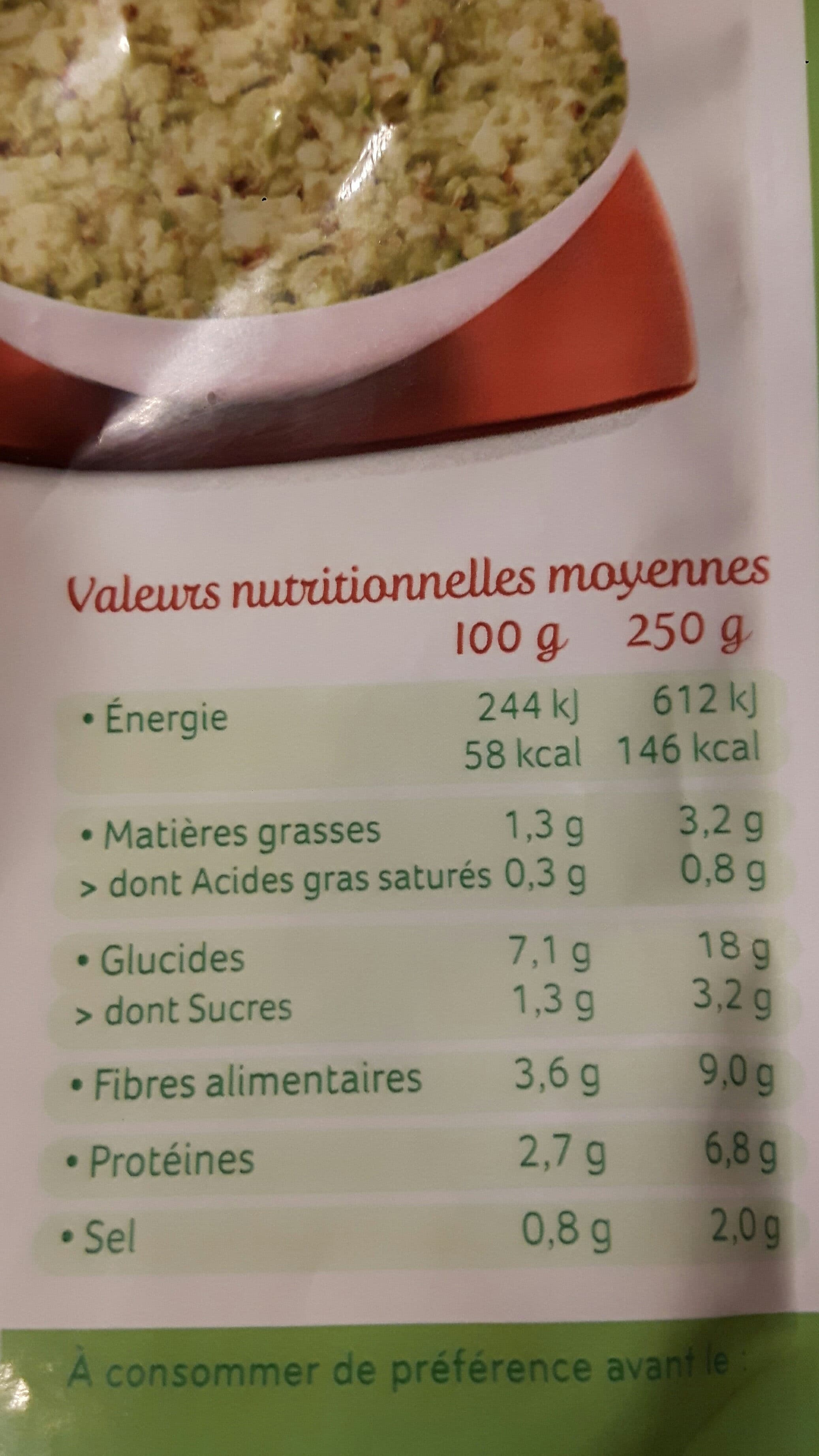 Céréal Bio Ecrasé Pommes de terres petits pois & lentilles packshot