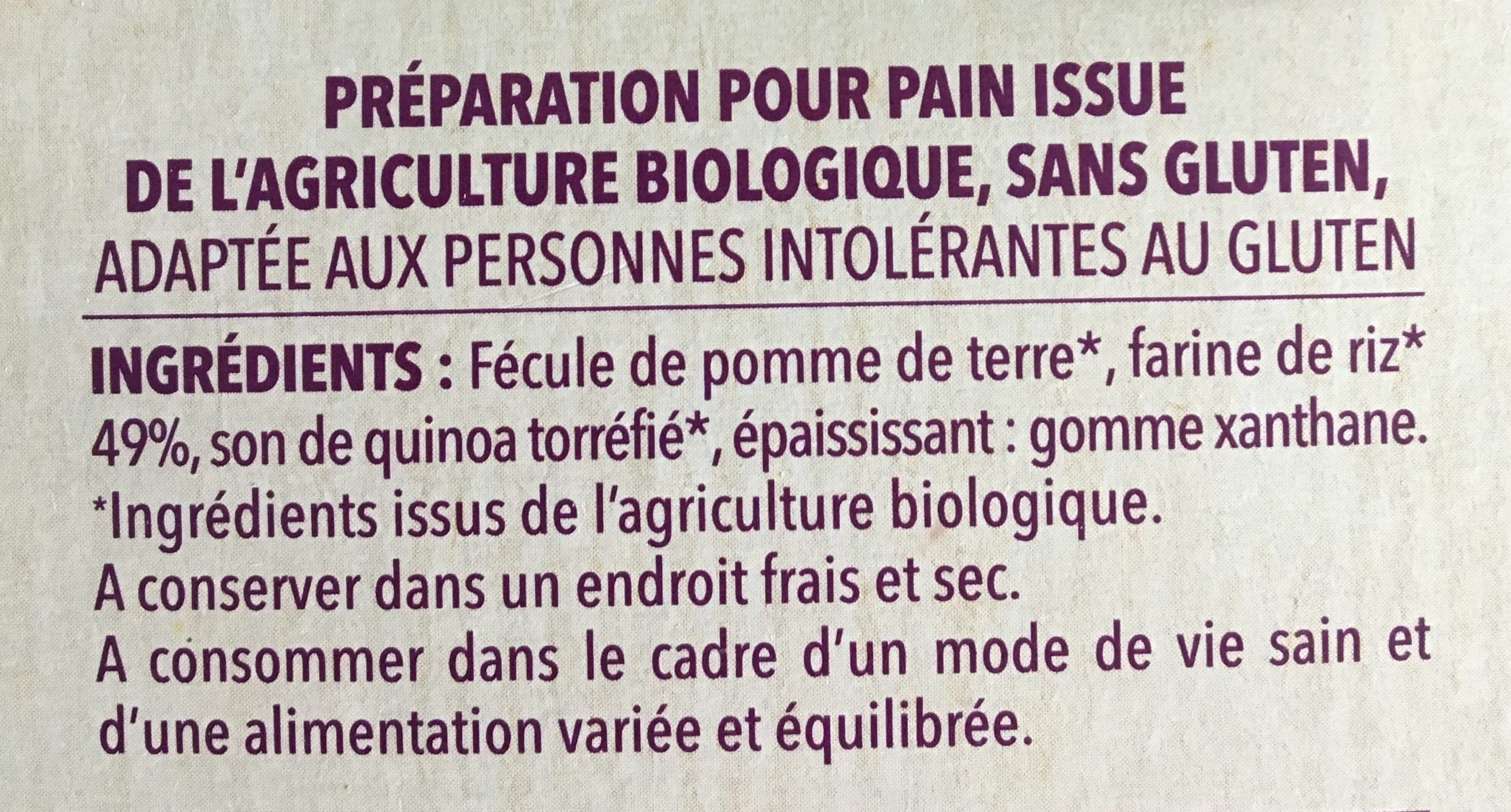 Gerblé Farine de pain sans gluten packshot