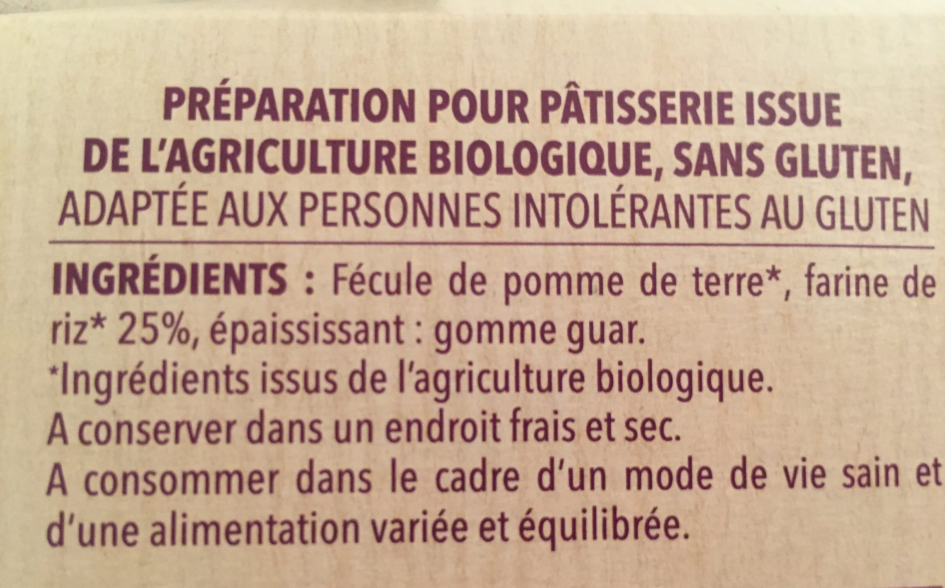 Gerblé Farine patisserie packshot