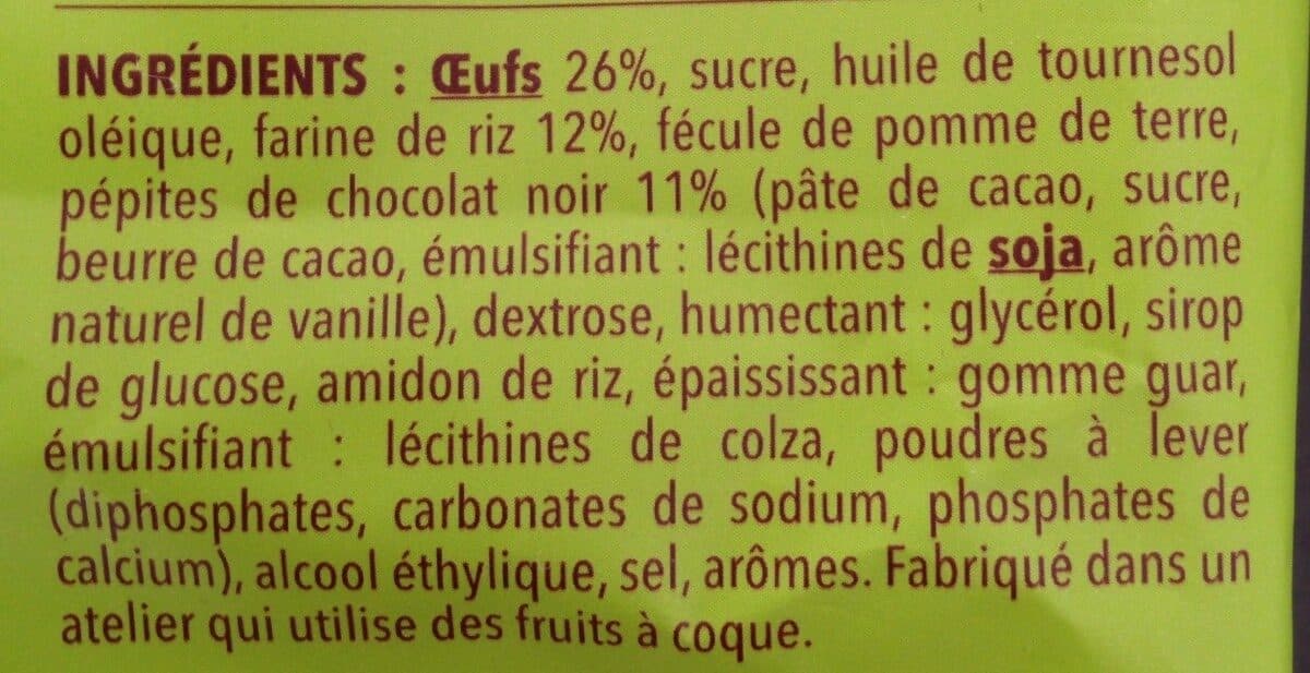 Gerblé Gerblé - Gluten and Lactose Free Madeleines Chocolate Chips, 210g (7.5oz) packshot
