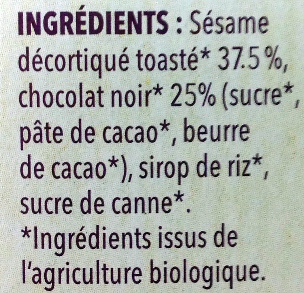 Gerblé Croustillant sésame chocolat bio packshot