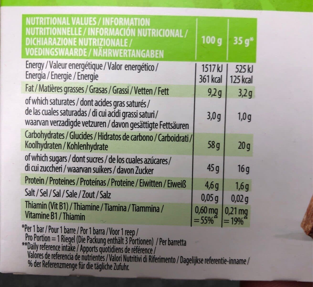 Isostar Essential energy bar - banana packshot