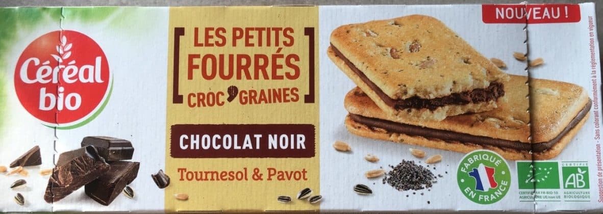 Céréal bio Les petits fourrés croc'graines packshot