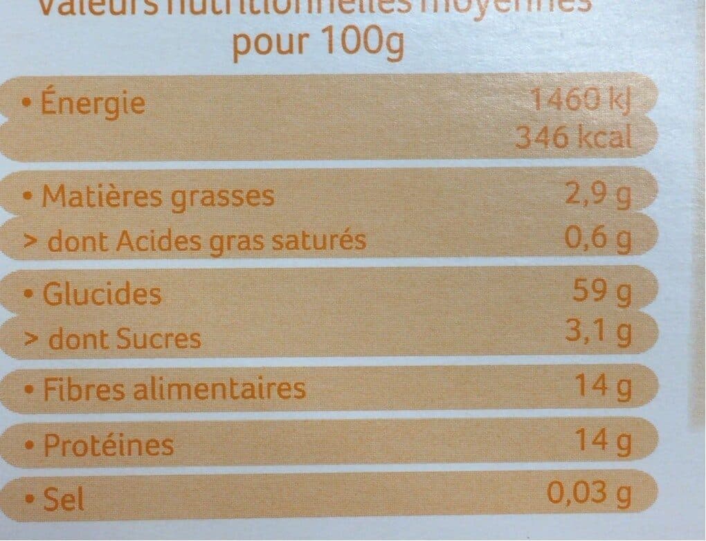 Céréal Bio Épices douces boulghour, quinoa blanc, pois cassés packshot