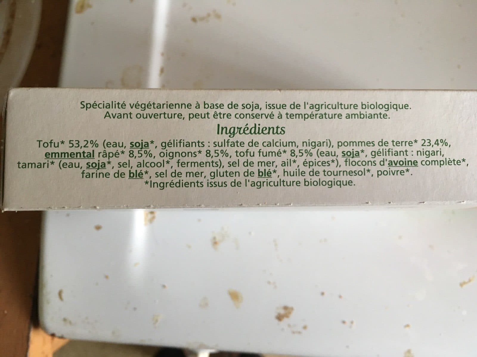 céréal bio Croq' Soja, Pomme de terre & Emmental packshot