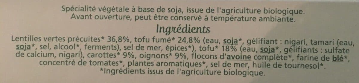 cereal bio Croq'soja - lentilles & carottes packshot
