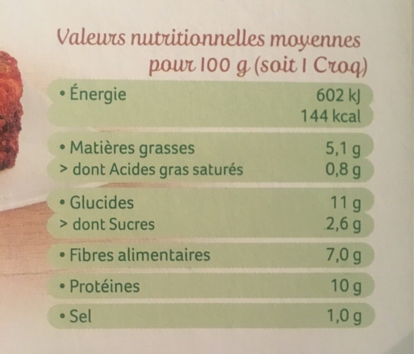 cereal bio Croq'soja - lentilles & carottes packshot