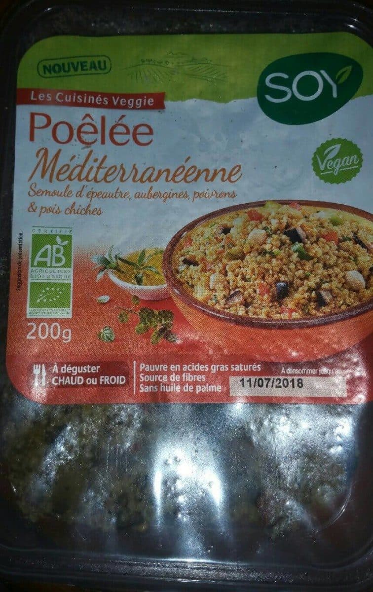 Soy Poêlée méditerranéenne packshot