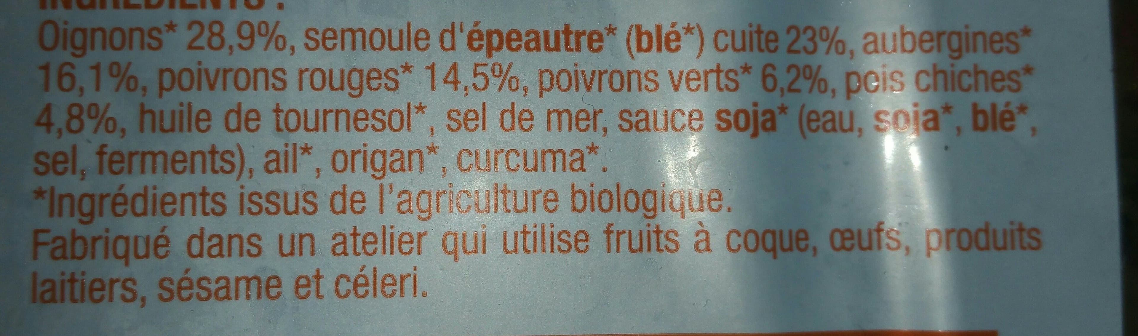Soy Poêlée méditerranéenne packshot